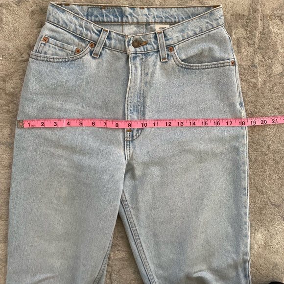 Levi's 512 W28 L30.5 slim fit tapered leg 80's Vintage mom levis 28 - Picture 6 of 12